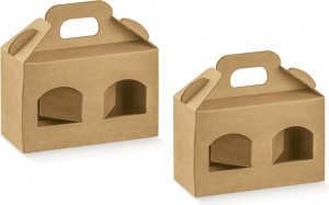 Scatola porta vasetti con due finestre - GRUPPO Scatola porta vasetti con due finestre - GRUPPO