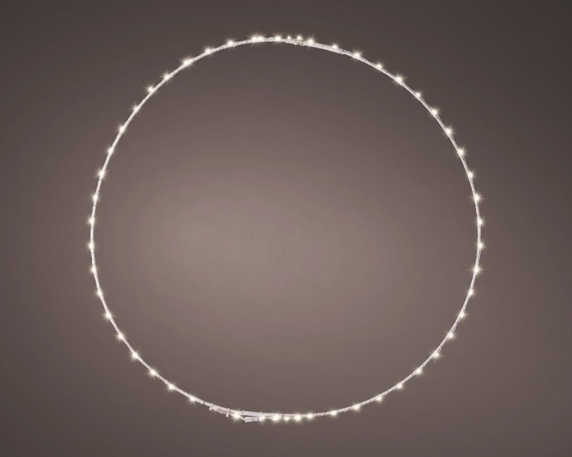 Cerchio Luminoso in Metallo a Luce Fissa 50 cm - Vendita online all'ingrosso b2b