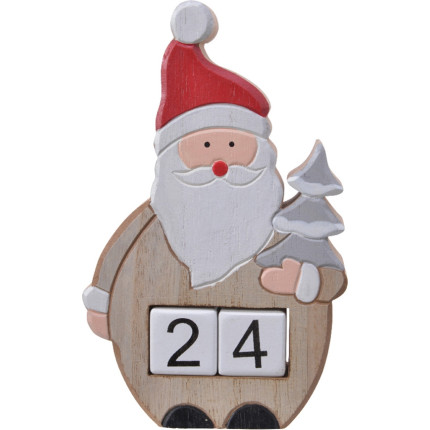 Calendario dell'avvento santa claus
