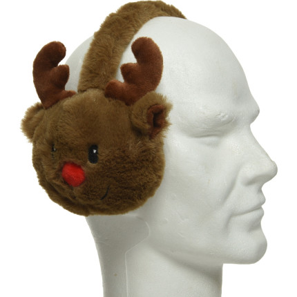 Paraorecchie renna in peluche