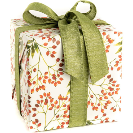 Carta regalo snow berries in confezione da 25 fogli. Vendita all'ingrosso e online