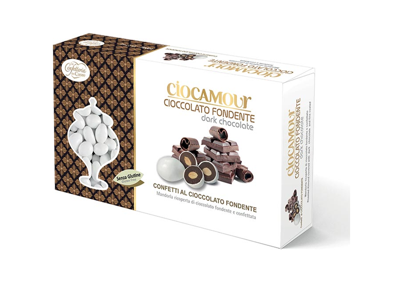 Confetti Ciocamour Cioccolato Fondente - Vendita online all'ingrosso new pack