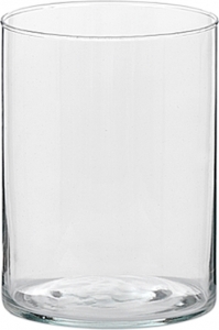 Vaso Cilindrico in Vetro Trasparente Diverse Misure | Vendita Ingrosso