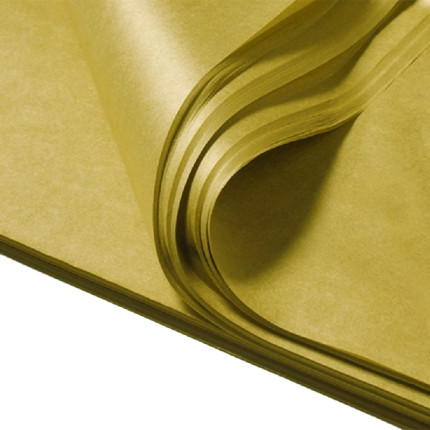 Carta Velina Metal in Fogli (24 fogli) - Vendita online all'ingrosso b2b - oro