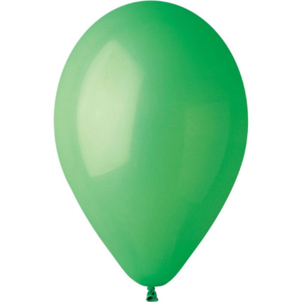 Palloncini verdi in confezione da 25 pezzi. Vendita all'ingrosso e online