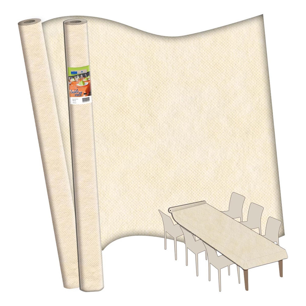 Tovaglia in Tessuto Non Tessuto a Rotolo 5mt - Vendita online all'ingrosso b2b CREMA