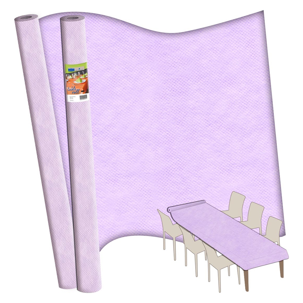 Tovaglia in Tessuto Non Tessuto a Rotolo 5mt - Vendita online all'ingrosso b2b LILLA