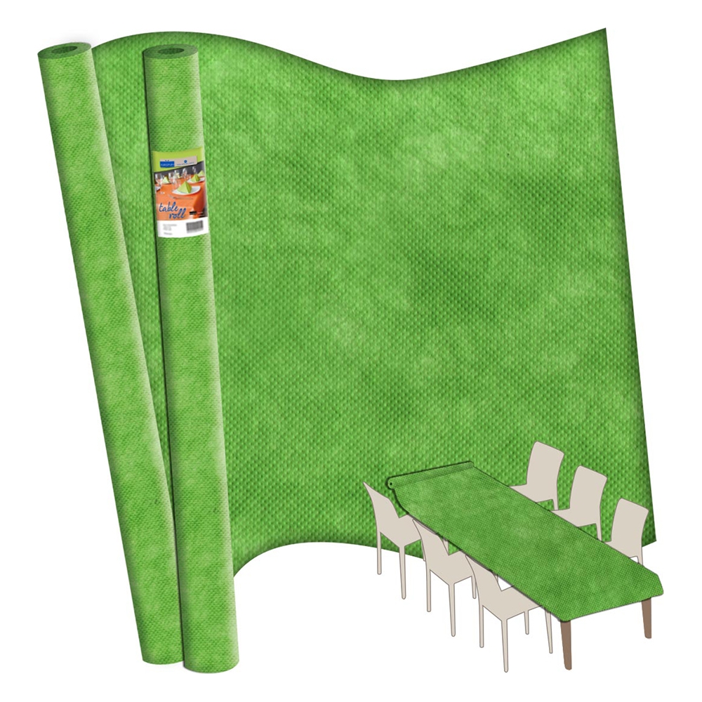 Tovaglia in Tessuto Non Tessuto a Rotolo 5mt - Vendita online all'ingrosso b2b VERDE MELA