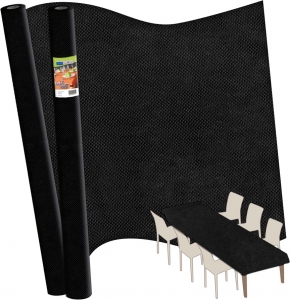 Tovaglia in Tessuto Non Tessuto a Rotolo 5mt - Vendita online all'ingrosso b2b NERO Tovaglia in Tessuto Non Tessuto a Rotolo 5mt - Vendita online all'ingrosso b2b NERO