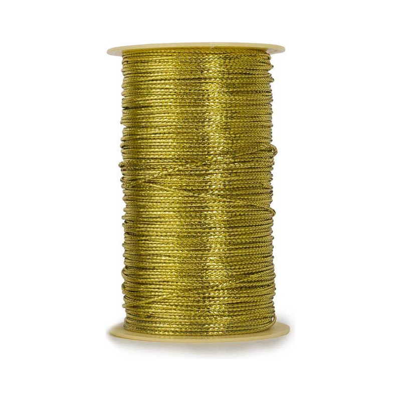 Cordino tubolare, oro e argento. Vendita all'ingrosso e online