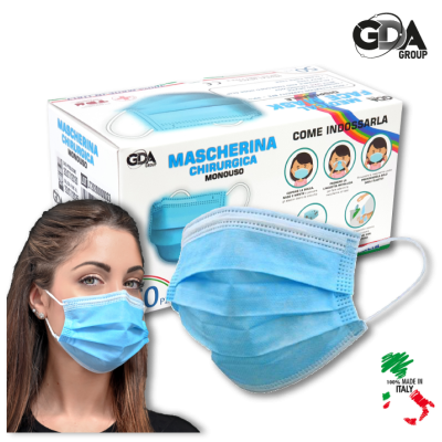 Mascherina Chirurgica (10 pezzi)