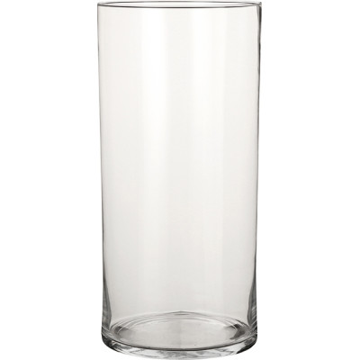 Vaso Cilindrico in Vetro 40CM | Vendita Ingrosso