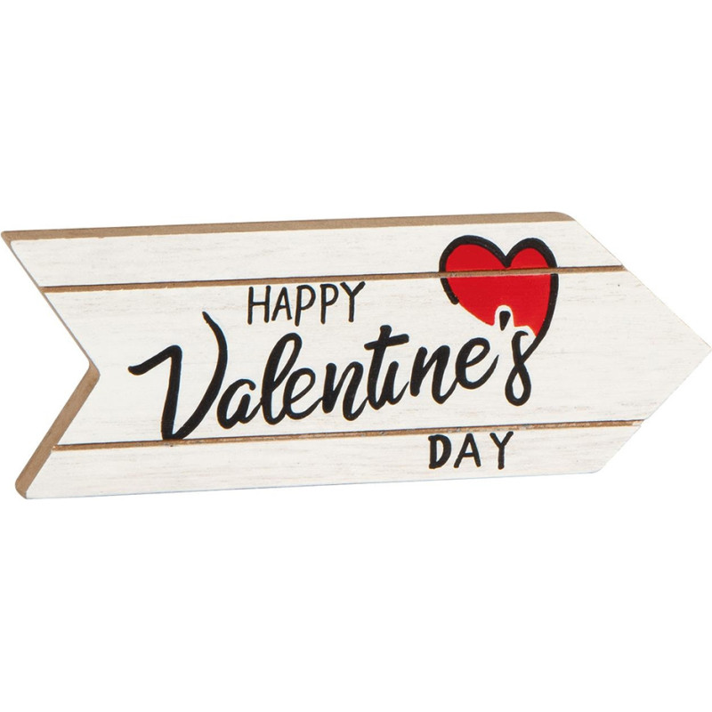Freccia con scritta happy valentine's day