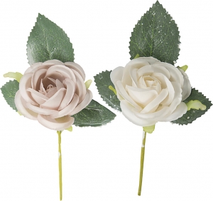 Rosa in tessuto