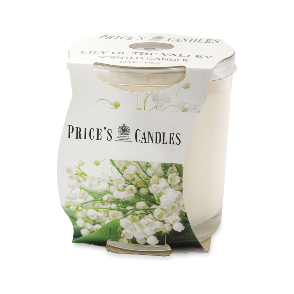 Candela Profumata in Vetro Diverse Colorazioni | Vendita Ingrosso