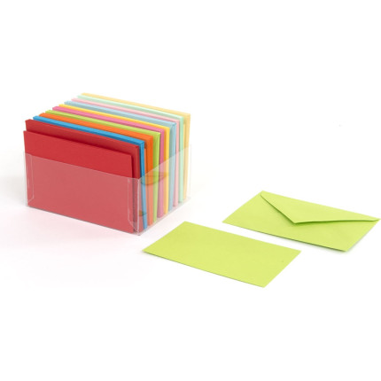 Bigliettini arcobaleno (100 pezzi)