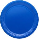 Piatti ecolor in cartoncino blu (25 pezzi)