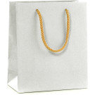 Sacchetti in carta kraft colors con maniglia in cotone