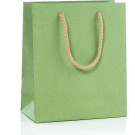 Sacchetti in carta kraft colors con maniglia in cotone