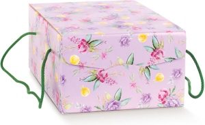 scatola segreto con cordini fantasia Flowers