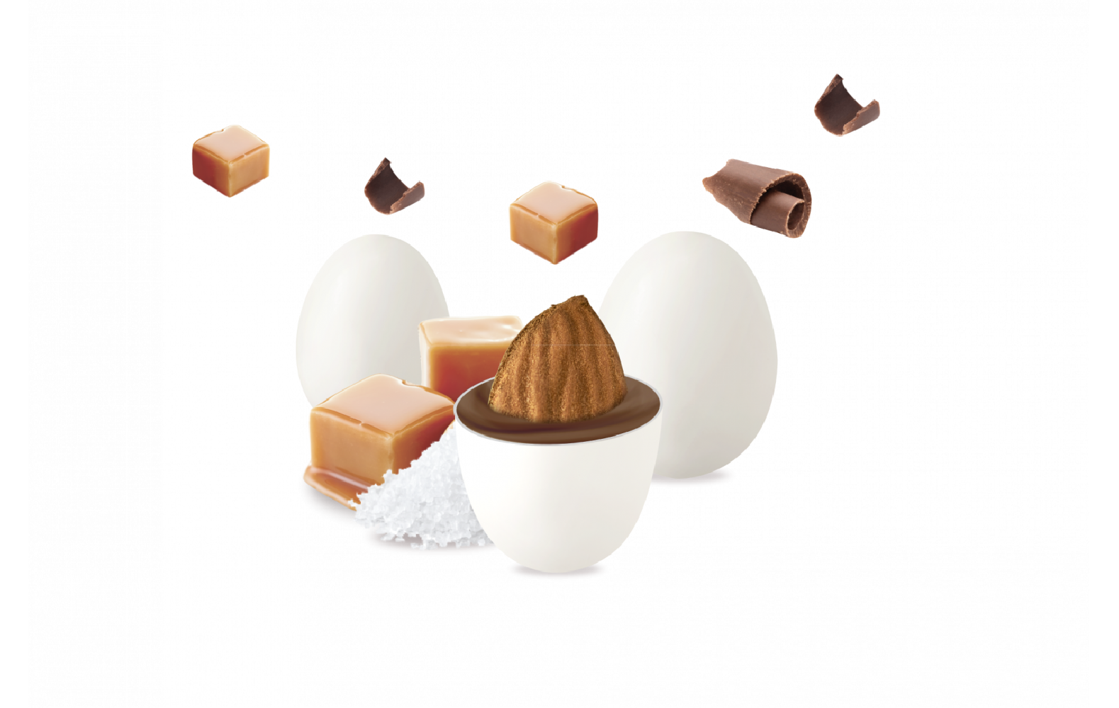 Confetti Mandorla Salata e Caramello