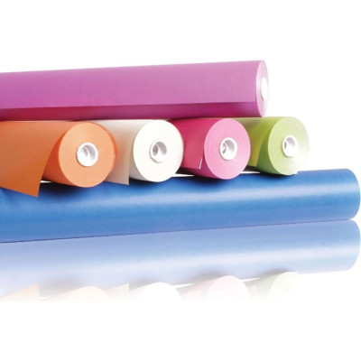 Bobina carta sealing colorata su bianco