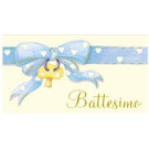 Bigliettini da bomboniera con fiocco (100 pezzi)