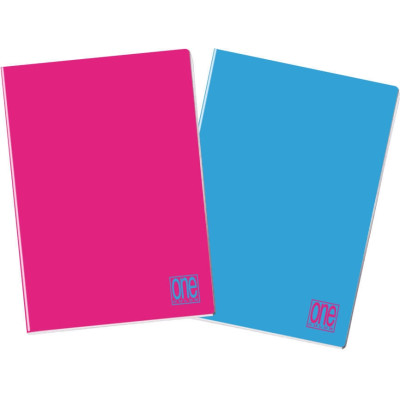 Maxi Quaderno a Quadretti One Color Fluo 80GR 2