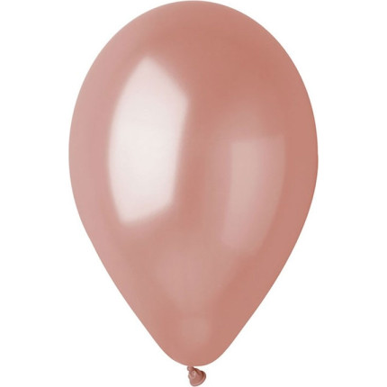 Palloncini medium rose gold in confezione da 16 pezzi.