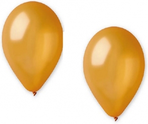 Palloncini medium in oro, confezione da 16 pezzi