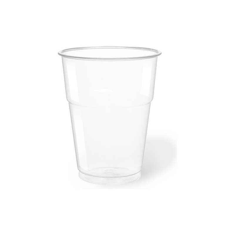 Bicchieri in R-Pet trasparenti (50 pezzi)