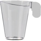 Tazzine in plastica di design per caffe' (12 pezzi)