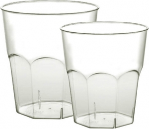Bicchieri in plastica per cocktail in confezione da 20 pezzi