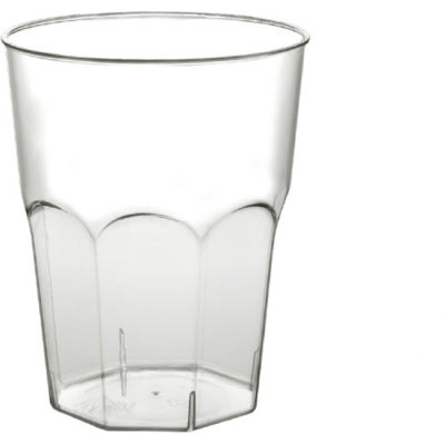 Bicchieri per cocktail in plastica trasparente (20 pezzi) 2