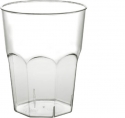 Bicchieri per cocktail in plastica trasparente
