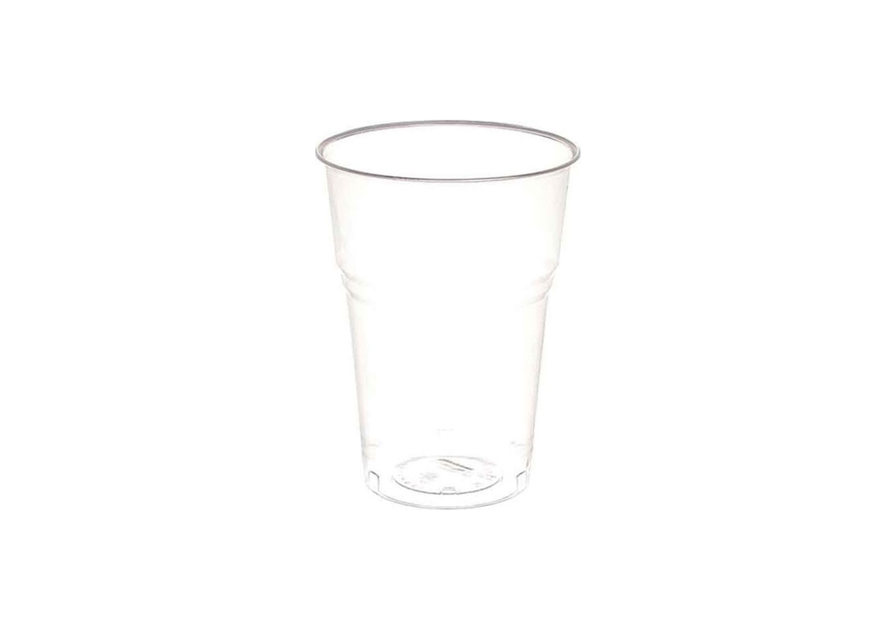 Bicchieri in pla trasparenti in confezione da 70 pezzi