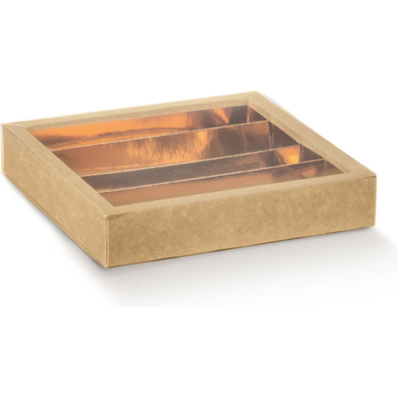 Scatola Portacioccolatini con Fascetta Nature