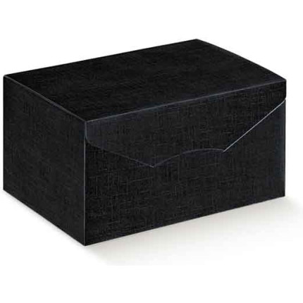 Scatola segreto per quattro bottiglie nera Scatola segreto per quattro bottiglie nera