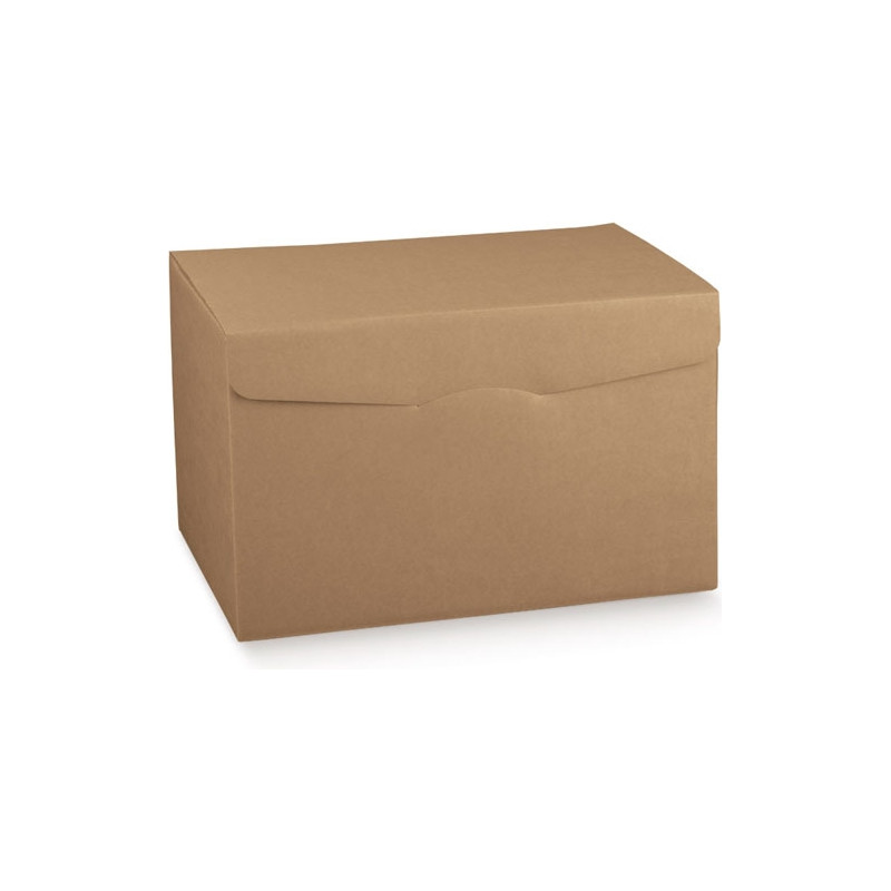 Scatola segreto per quattro bottiglie avana