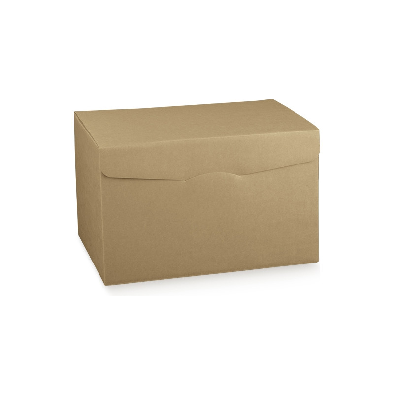 Scatola segreto per sei bottiglie avana