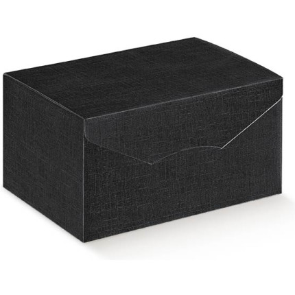 Scatola segreto per sei bottiglie nera