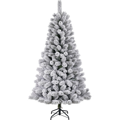 Albero di Natale Medford Innevato - Albero Artificiale effetto Ghiaccio 185cm