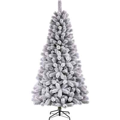 Albero di Natale Medford Innevato - Albero Artificiale effetto Ghiaccio 185cm 2