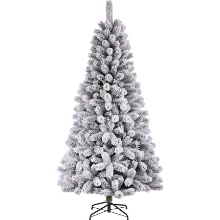 Albero di Natale Medford Innevato - Albero Artificiale effetto Ghiaccio 185cm Albero di Natale Medford Innevato - Albero Artificiale effetto Ghiaccio 185cm