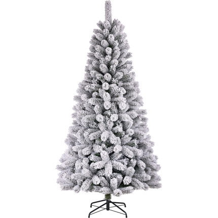 Albero di Natale Medford Innevato - Albero Artificiale effetto Ghiaccio 185cm Albero di Natale Medford Innevato - Albero Artificiale effetto Ghiaccio 185cm