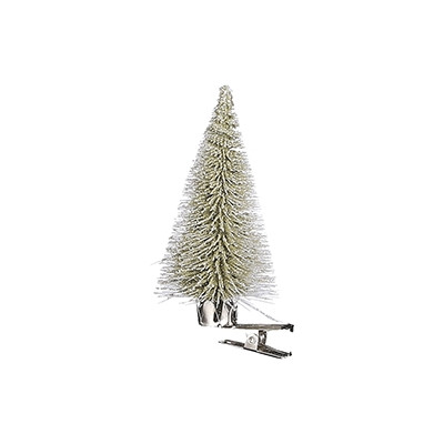 Mollettina clip con alberello di Natale (6 pezzi)