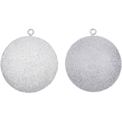 Sfera decorativa con paillettes 2