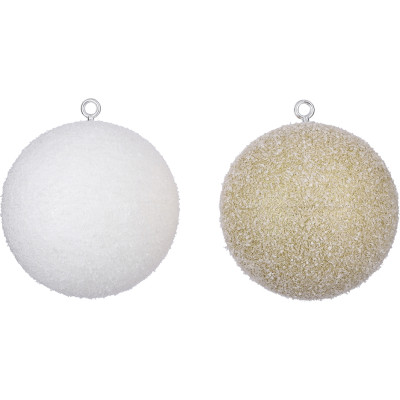 Sfera effetto frosted 20cm