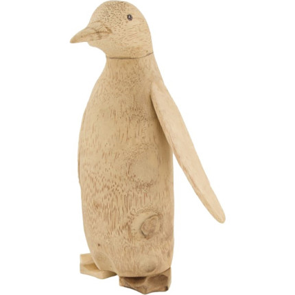 Pinguino in legno