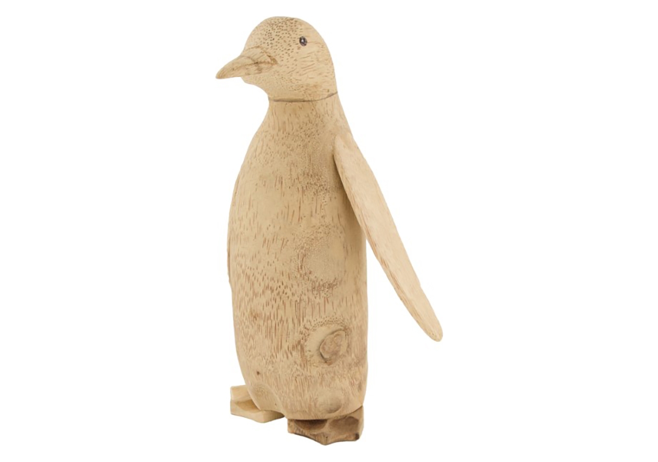Pinguino in legno